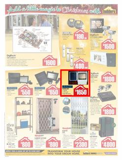 Builders Warehouse : Christmas Range ( 18 Nov - 24 Dec 2014 ), page 22