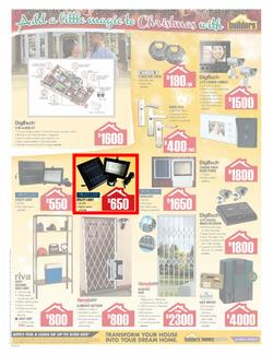 Builders Warehouse : Christmas Range ( 18 Nov - 24 Dec 2014 ), page 22