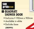 San Pride Quadrate Shower Door