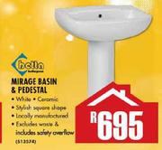 Betta Mirage Basin & Pedestal