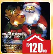 Battery Operated Silhouette Lights