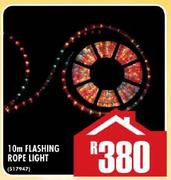 Flashing 10m Rope Light
