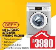 Defy 6kg Automaid Automatic Washing Machine
