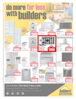 Builders Warehouse KZN : Appliance (21 Apr - 10 May 2015), page 1