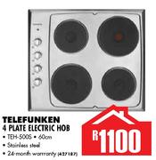 Telefunken 4 plate Electric Hob TEH-500S