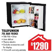 Telefunken 70Ltr Bar Fridge TSB-70S