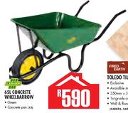 Lasher 65ltr Concrete Wheelbarrow