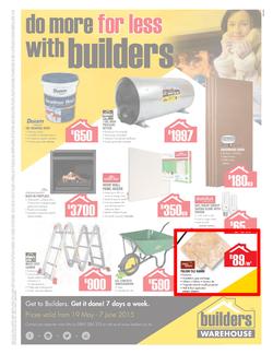 Builders Warehouse : Sa Range (19 May - 07 Jun 2015), page 1