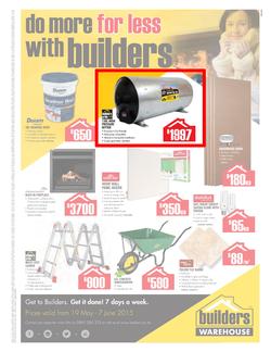Builders Warehouse : Sa Range (19 May - 07 Jun 2015), page 1