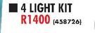 Ellies 4 Light Solar Kit