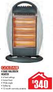 Goldair 4 Bar Halogen Heater
