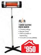 Alva 1500W Electric Patio Heater