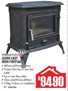 Megamaster Ledro Cast Iron Fireplace