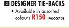 Designer Tie-Backs