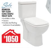  Solo Bermuda Top Flush Close Couple Toilet Suite