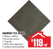 Harmony Tile Range-Per M Square