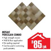 Mosaic Porcelain Combo-Per pk