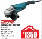 Makita 2200W Angle Grinder GA9020