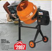 Impax 550W Electric Concrete Mixer