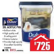 Dulux 20L Acrylic PVA