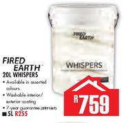Fired Earth 20L Whispers