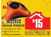 Garden Master Circular Sprinkler