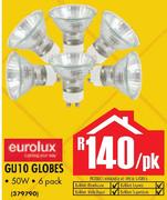 Eurolux GU10 Globes-Per PK