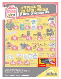 Builders Warehouse : Sa Range (19 May - 07 Jun 2015), page 12