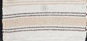 Taupe Thin Stripe Cotton Rug-50 x 80cm
