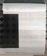 Thick Stripe Cotton Rug-50 x 80cm