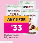 Rainbow Spices Assorted-For Any 3 x 80g