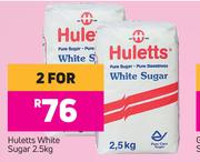 Huletts White Sugar-For 2 x 2.5Kg