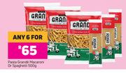Pasta Grande Macaroni Or Spaghetti-For Any 6 x500g