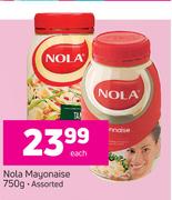 Nola Mayonnaise Assorted-750g Each