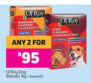Ol'Roy Dog Biscuits Assorted-For Any 2 x 1kg
