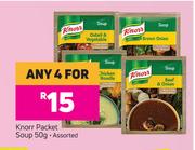 Knorr Packet Soup Assorted-For Any 4 x 50g