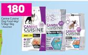 Canine Cuisine Dog Food 4Kg/5.5Kg/6Kg-Each