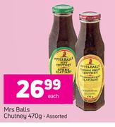 Mrs Balls Chutney Assorted-470g Each