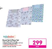 Tula Baby Duvet Set 4 Piece Set-Each