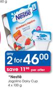Nestle 2's Jogolino Dairy Cup-4 x 100g