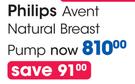 Philips Avent Natural Breast Pump