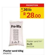 Premix Plaster Sand-1m3