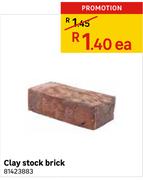 Clay Stock Brick-Each