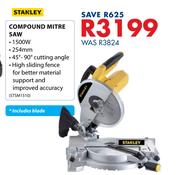 Stanley Compound Mitre Saw