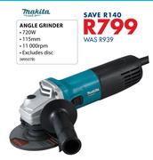 Makita 720W Angle Grinder(M9507B)