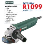 Metabo 850W Angle Grinder(W850-115)