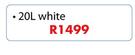 Dulux 20L Luxurious Silk (White)