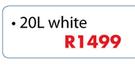 Plascon 20L Double Velvet (White)