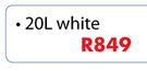 Dulux 20L Acrylic PVA (White)