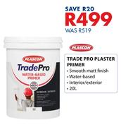 Plascon 20L Trade Pro Plaster Primer(Water Based)